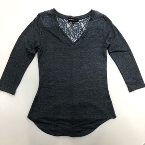 Almost Famous Gray Knit Top Size M